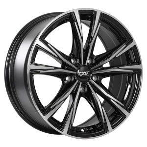 Dai Alloys – ORACLE – Black – 16″x7″ 40mm – Summer Wheels – DW8016001